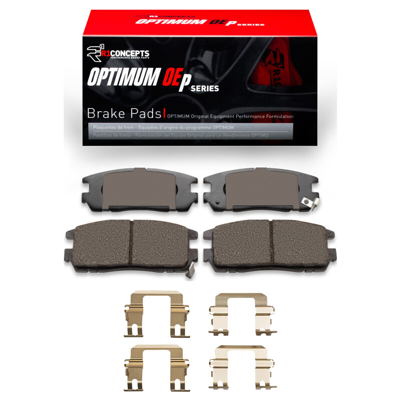 Acura SLX Brake Pads - Rear - R1 Concepts - Optimum OE - `92-`04